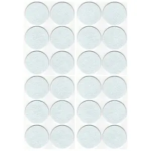 2" Adhesive Monotub Filter Disks (24 Filters) | Better Than Polyfil or Filter Tape | Mushroom Growing Supplies