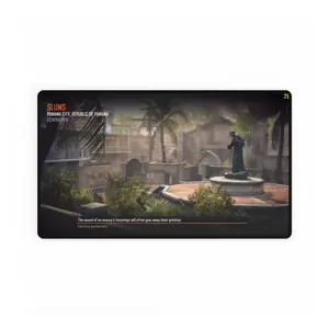 Call of Duty gaming Desk mat map-"SLUMS"-Premium Gaming Desk Mat - Stylish and Durable Mouse Pad for Gamers