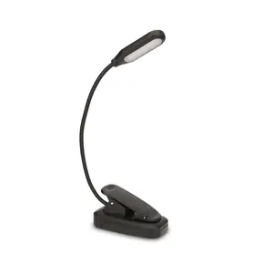 1Pc LED Reading Light Adjustable Lighting with Clip for Home Office, Bed Headboard, Computers