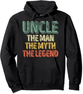Uncle The Man The Myth The Legend Shirt Christmas Gift Pullover Hoodie - Matthewgol Shop 88B08N7XNHF3