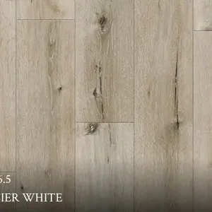 Luxury Vinyl Flooring 6.5mm 30.33sf/bx in Glacier White - High-Quality Flooring