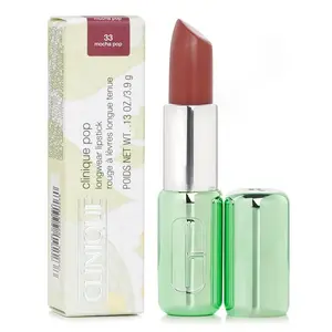 CLINIQUE Pop Longwear Lipstick Satin - # 33 Mocha Pop