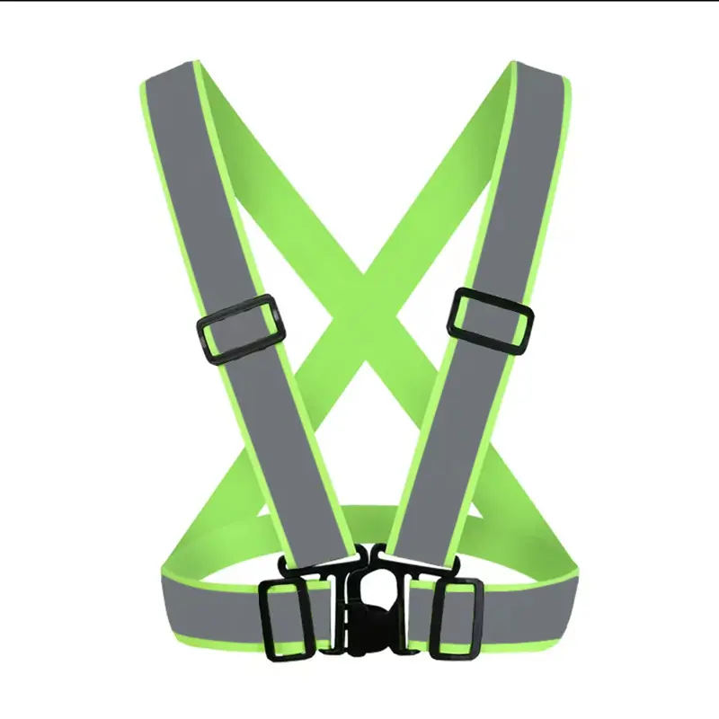 5x4 elastic strap fluorescent green
