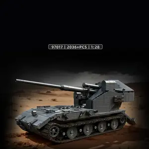 2036+ Piece Heavy Tank Building Block Set Military Transport Vehicle, Fighter Jet, Armored Car, Aircraft, Tank Model Display Collectible Figurine, Home Decor Ideal Gift for Adult Men, Teens Educational Toy, Birthday, Christmas, Halloween, New Year Gift.