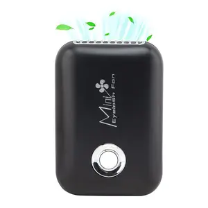Portable Mini Eyelash Dryer Fan, USB Rechargeable Handheld Eyelash Fan with Built-in Sponge, Cool Airflow for Eyelash & Nail Extensions, Handheld Turbine Cooling
