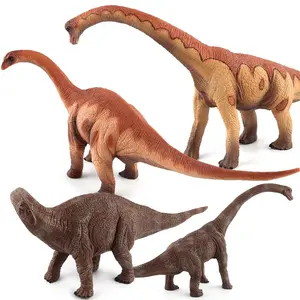 Realistic Simulated Animals Model Jurassic Herbivorous Dinosaur Apatosaurus Brachiosaurus Decor Toys For Children Birthday Gifts