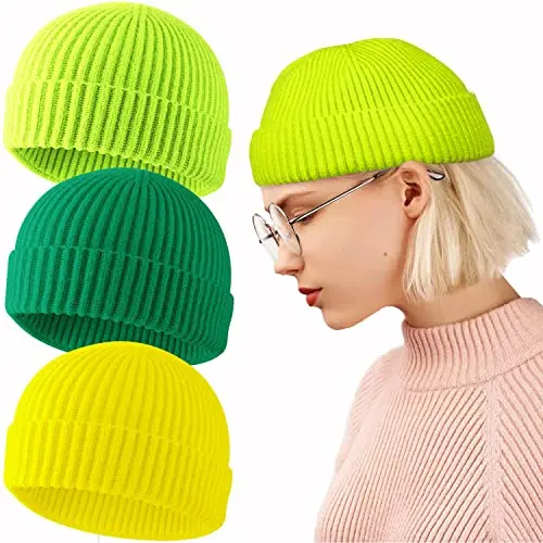 3pcs Neon Green, Bright Yellow, Kelly Gr