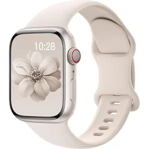 Sport Bands Compatible with Apple Watch Band Women Men 40mm 38mm 41mm 42mm 44mm 45mm 46mm 49mm ,Soft Wristband Waterproof Replacement Strap for iWatch Bands Series 11 10 9 8 7 6 5 4 3 2 1 SE Ultra
