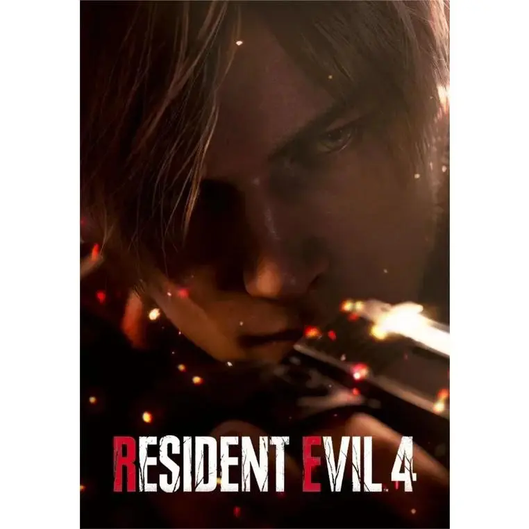 Resident Evil 4 Leon Kennedy Poster - NO FRAME