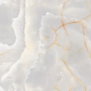 My Luxury Flooring MK GLOSSY Endmatch 03 Porcelain Tiles - 24 x 48 Inch Premium Marble Pattern - Glossy Finish Wall & Floor Use | 15.5 Sq-ft per box | Pallet of 10 Boxes (155 sq-ft)