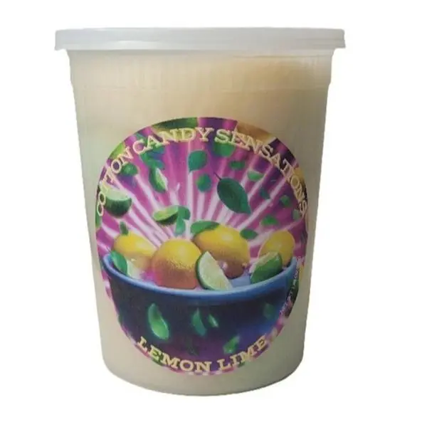 Lemon Lime Gourmet Cotton Candy - Cotton Candy Sensations 200+ Flavors