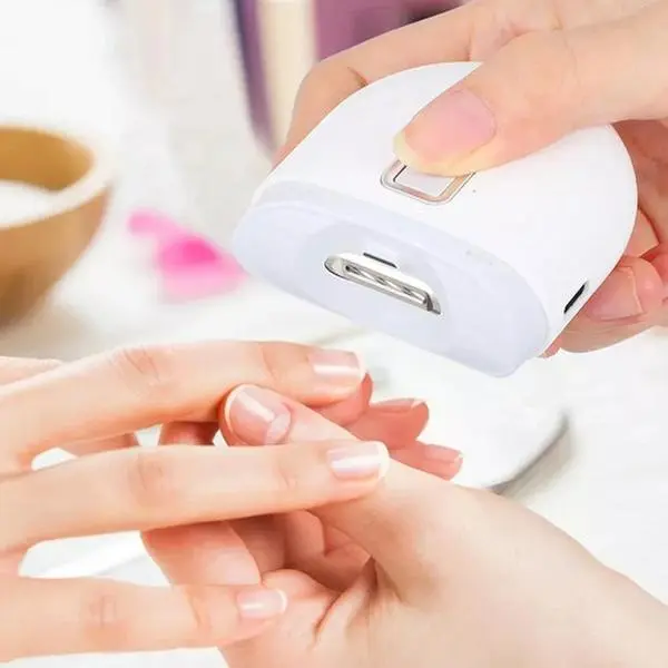 Safety Electric Nail Clipper Automatic Thick Nails Trimmer Professional Tool US, Nail Care