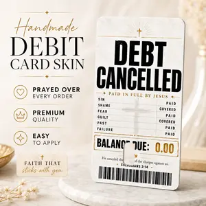 Christian Holographic Debit Card Skin