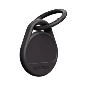 【IOS+Android】MOMAX BR11 Mini Smart GPS Tracker,work with Apple and Android.IP67 Key Finder,Key Locator for Luggage, Suitcase, Wallet,backpack, bag Black