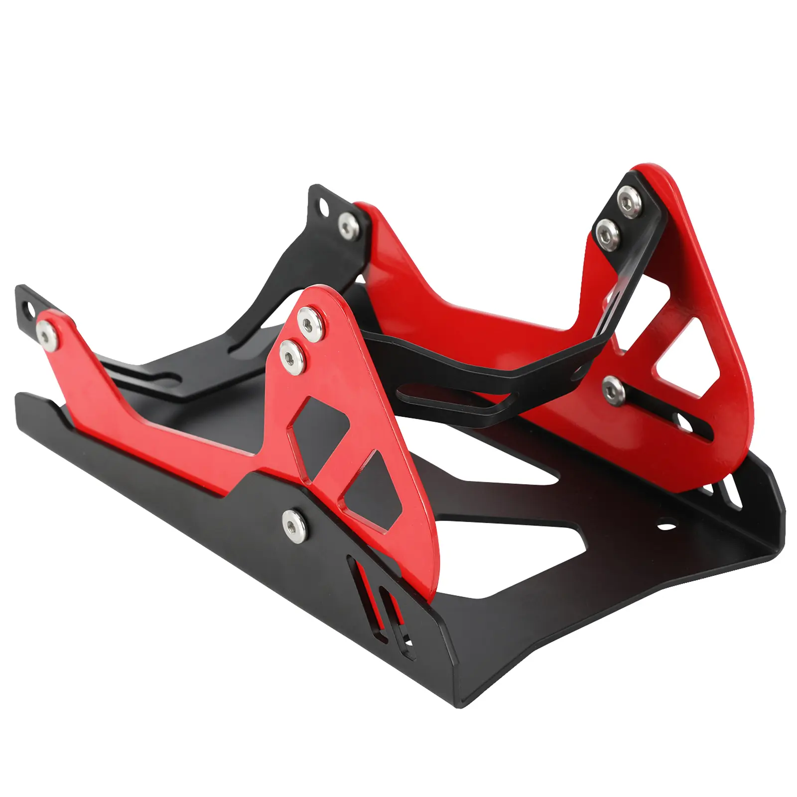Universal Front Tires Stand for 8-21in Wheel Front Wheel Fixed Support Bracket 1800 Lbs Capacity for Most Crusier Sports Dirt Bikes Trailer
