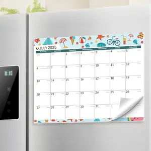 [New Deal]  Magnetic Calendar for Refrigerator 2025-2028 from July 2025 to June 2028, Fridge Calendar Magnet 3 Year Seasonal