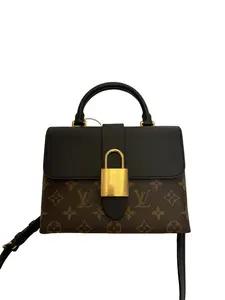 Pre-owned Louis Vuitton LV Locky BB Monogram Canvas Gold Tone Lock Hardware Crossbody Bag/WJ04514511