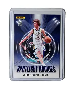 Johnny Furphy Rookie 2024-25 Panini Spotlight Rookies NBA #34 Pacers 1 of 170