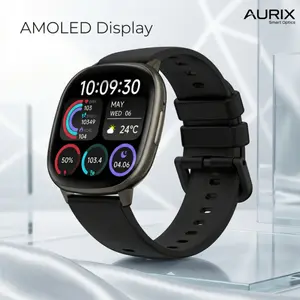 HD17Air Slim Fashion Bluetooth Calling Smart Watch 1.73 Inch AMOLED HD Display IP68 Waterproof for Daily Commuting Wear