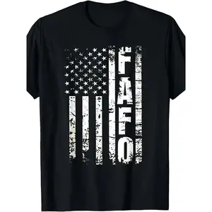 FAFO American Flag Graphic T-Shirt