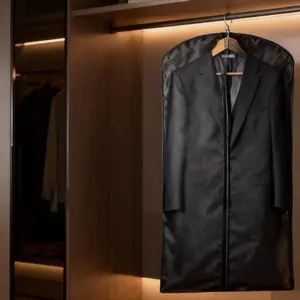 1/2/4 Piece Clothing Dust Cover, Lightweight Full Zip Washable Dust Cover with Visible Window, Fits Jackets, Sweaters, Dresses