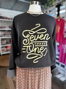 Seven Three One Charcoal Sweatshirt