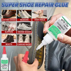 Multi-Functional Oil-Based Shoe Repair Glue with Precision Dropper, High-Strength Adhesive for Shoes, Plastic, Metal, Wood, Rubber, Glass, Oily Glue
