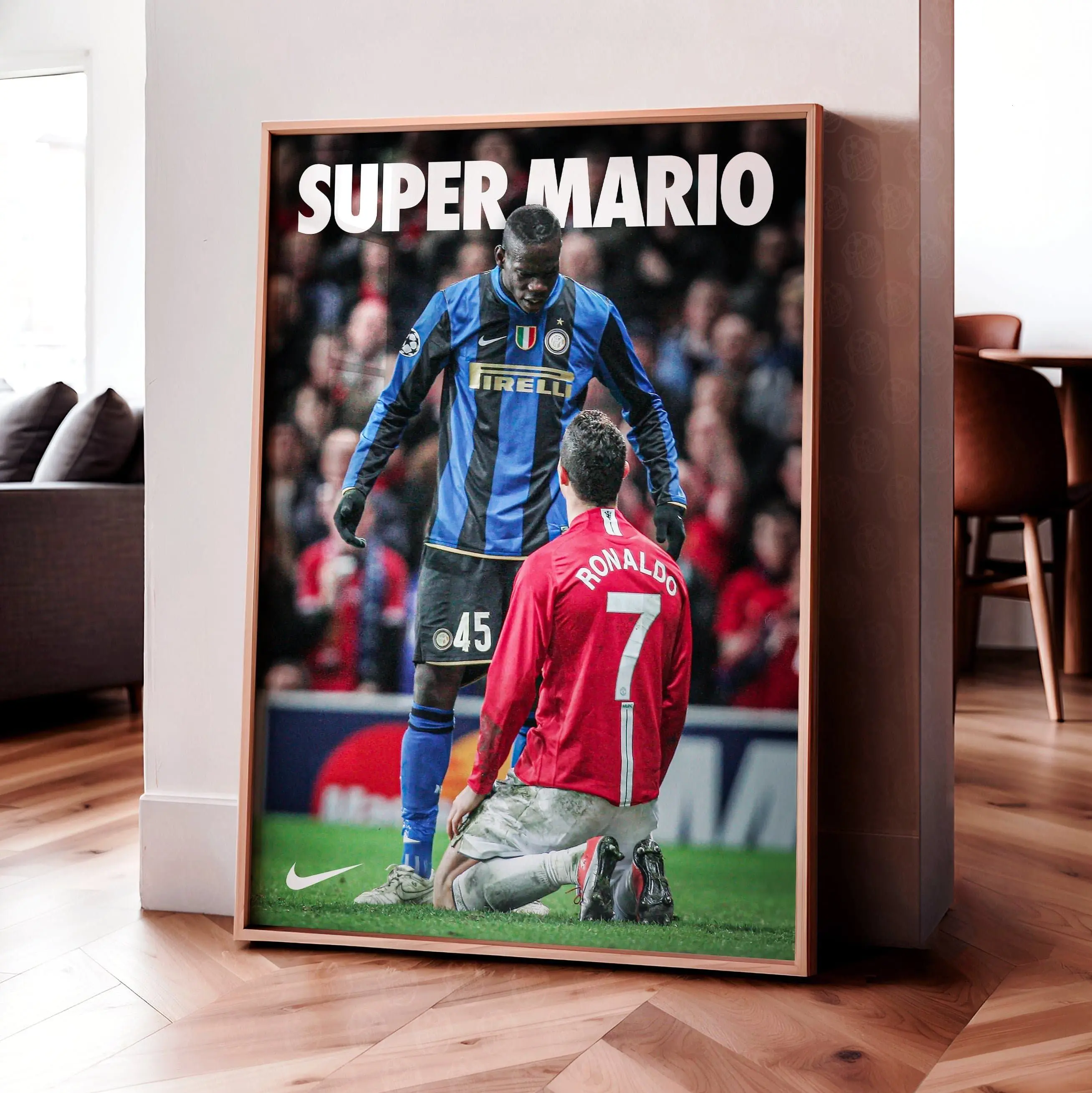 Mario Balotelli 'Super Mario' Poster, Gift For Fans ( Unframed - Print Only )