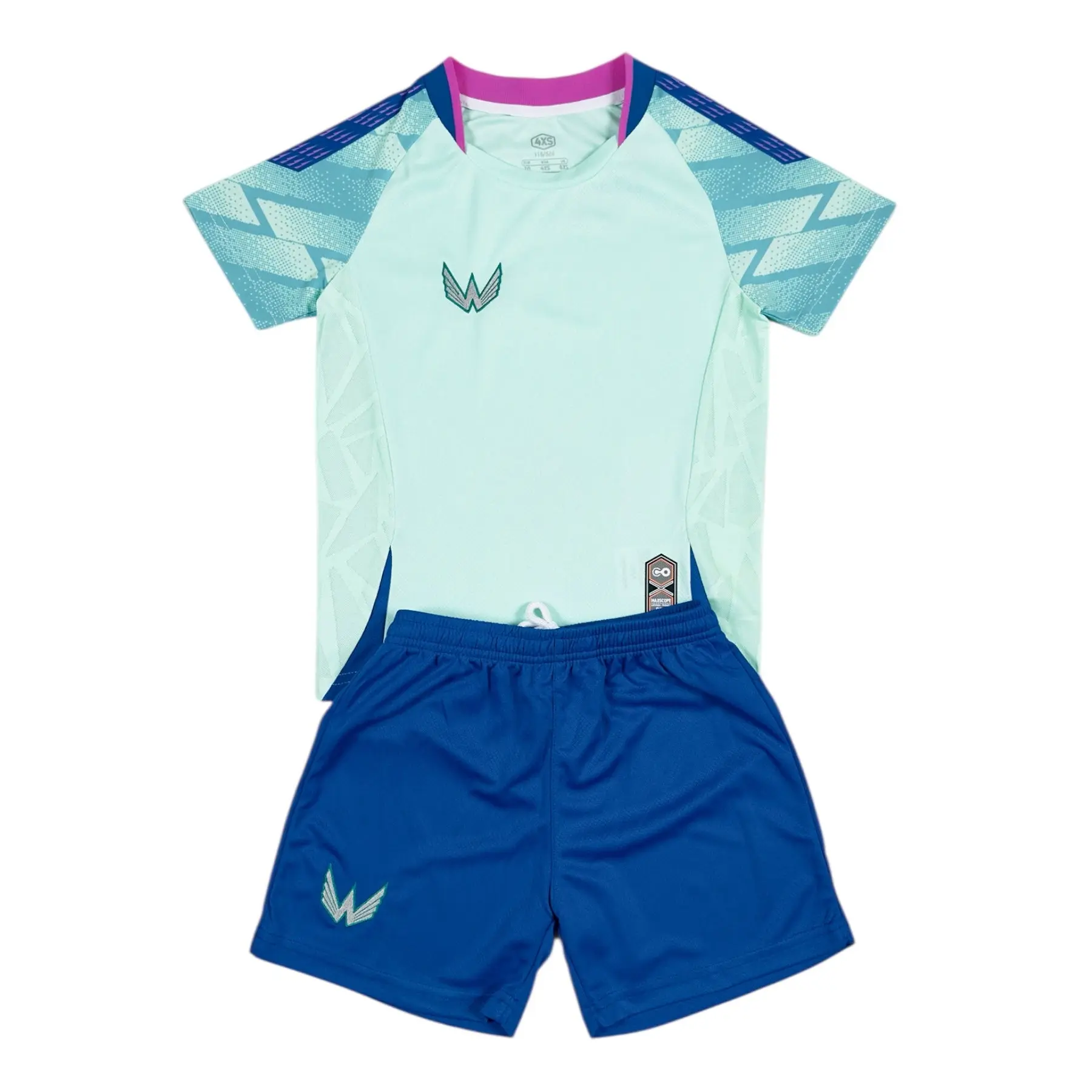 Essentials Youth Soccer Jersey Set - Sky Blue