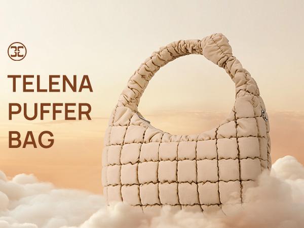 Telena Puffer Bag Fashion Quilted Tote Bag Nylon Shoulder Crossbody Bags for Women Lightweight Carryall Hobo Bag Gift Purse Valentine's Day gift Telena Puffer Bag Fashion Quilted Tote Bag Nylon Shoulder Crossbody Bags for Women Lightweight Carryall Hobo Bag Gift Purse Valentine's Day gift