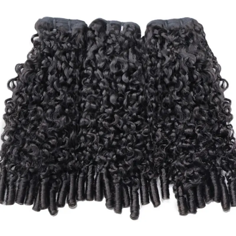 Full Glam True Hair Factory Burmese Curly – 12A Grade 100% Raw Human Hair (18” 20” 22”)