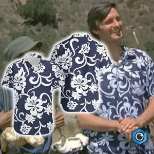 Hawkeye Pierce Hawaiian Shirt, Hawk Eye Pierce MASH Hawaii Shirt, Hawkeye Hawaiian Shirt, Summer Shirt, Hawaiian Men Shirt