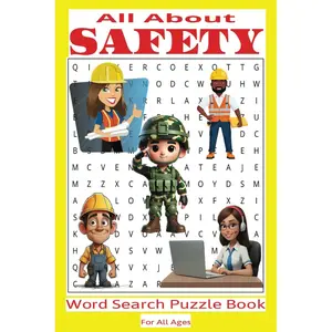 All About Safety Word Search Puzzle Book: A Word Find Puzzle Book About Safety Words and Terms. 6x9 Inches, 50+ Puzzles, 110 Pages. Great for Gifts, Downtime, Travel, and Wait Times. Paperback – February 9, 2025