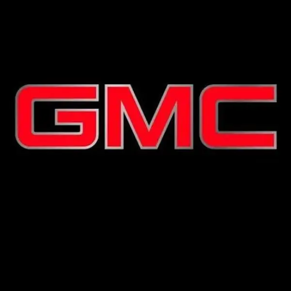 2pcs GMC Universal Carbon Fiber Door Welcome Lights - Stylish LED Door Projector Lights for GMC Models, Easy Installation, Durable Design, Enhances Ve