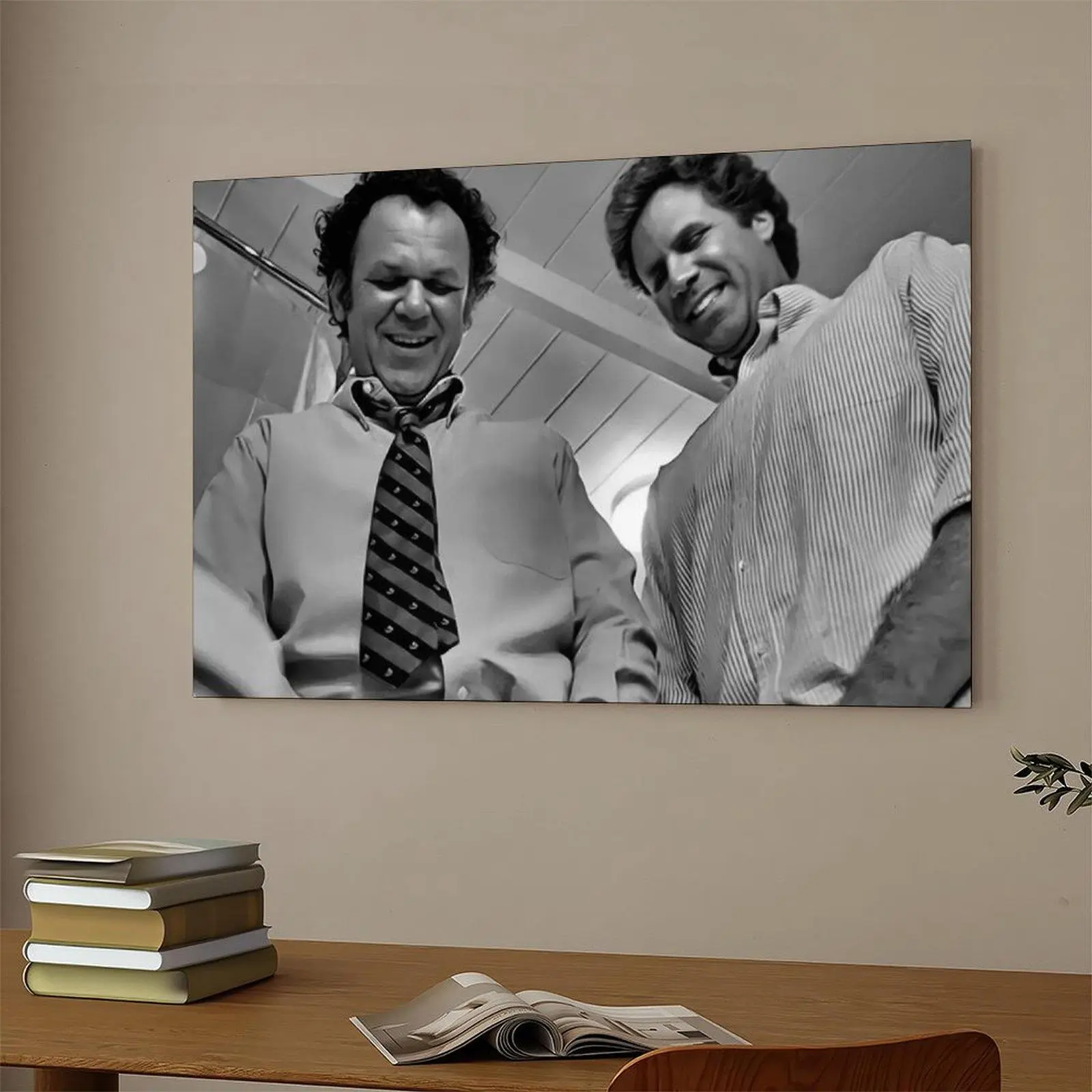 Funny Bathroom Movie Step Brothers Sword Fight Posters Wall Art Vintage Black And White Humor Bathroom Comedy Decor Canvas Prints Art The Toilets Poster 90s Film Room Home Decoration