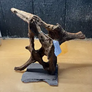 Mopani Driftwood (14x6x11) Natural Wood for Aquariums Authentic Driftwood Decor for Aquatic Environments