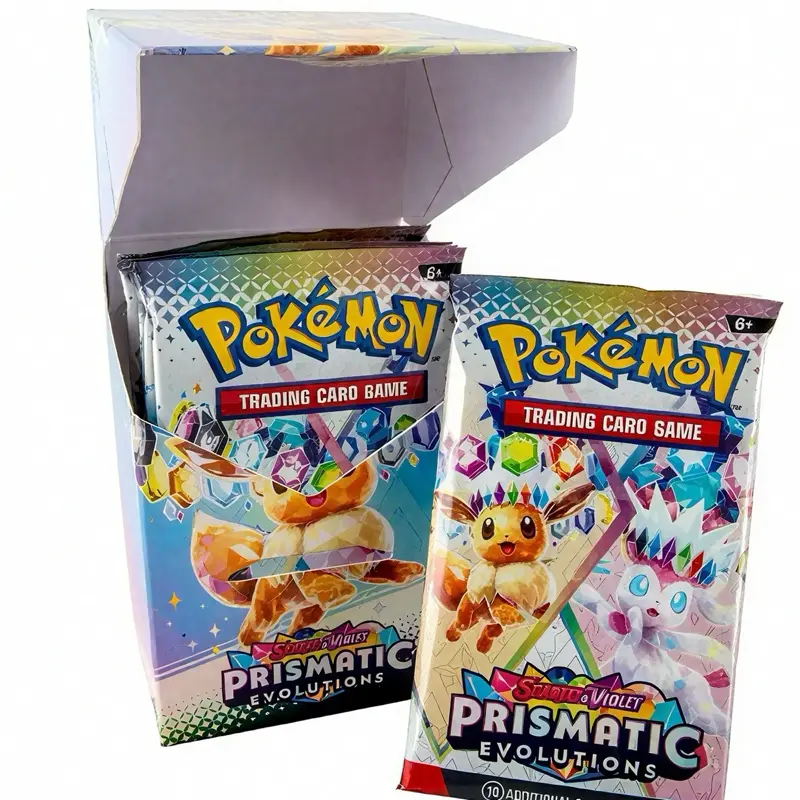 Pokmon TCG Prismatic Evolutions Booster Bundle - Includes 6 Booster Packs for Collectors and Players - TikTok Shop Pokmon TCG Prismatic Evolutions Booster Bundle - Includes 6 Booster Packs for Collectors and Players - TikTok Shop