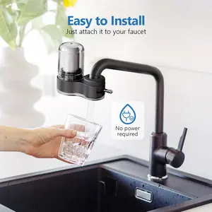Water  for Sink Faucet, NSF Certified Water Purifier,Kitchen household water purifier faucet water, water dechlorination, - Material, Faucet Mount Water Filtration System Easy To Install Installation ,Deals for you days