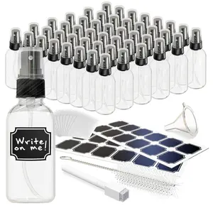 Nevlers 2 oz. Leakproof Clear Glass Spray Bottles (Pack of 48)