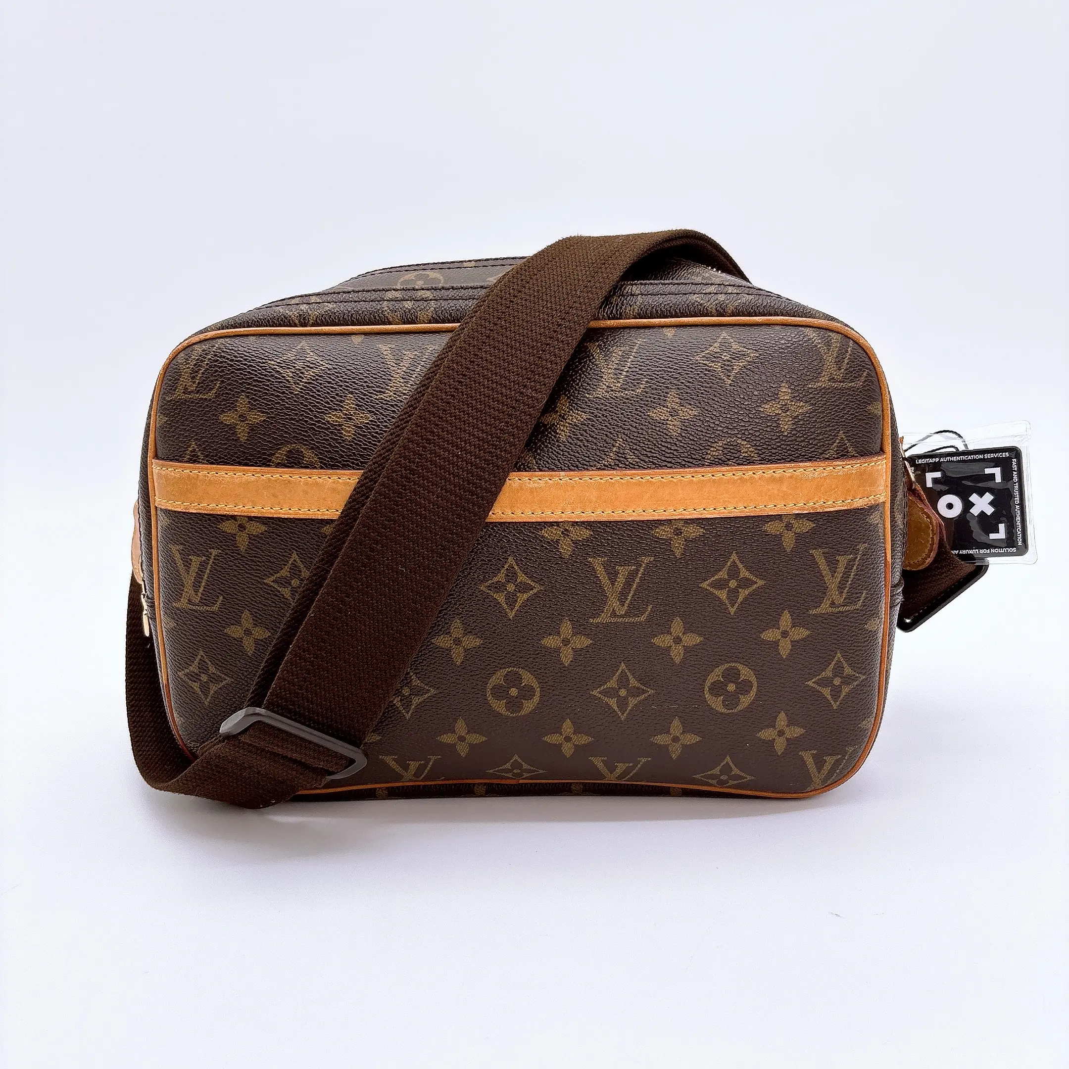 Pre-owned Louis Vuitton Monogram Reporter Bag