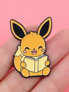 Adorable Cartoon Enamel Pin, Cute Zinc Alloy Badge, Clip, Backpack Hat Clothing Accessory, Perfect Gift for Colleagues & Friends