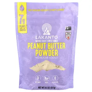 Lakanto Peanut Butter Powder, 8.5 oz (241 g)