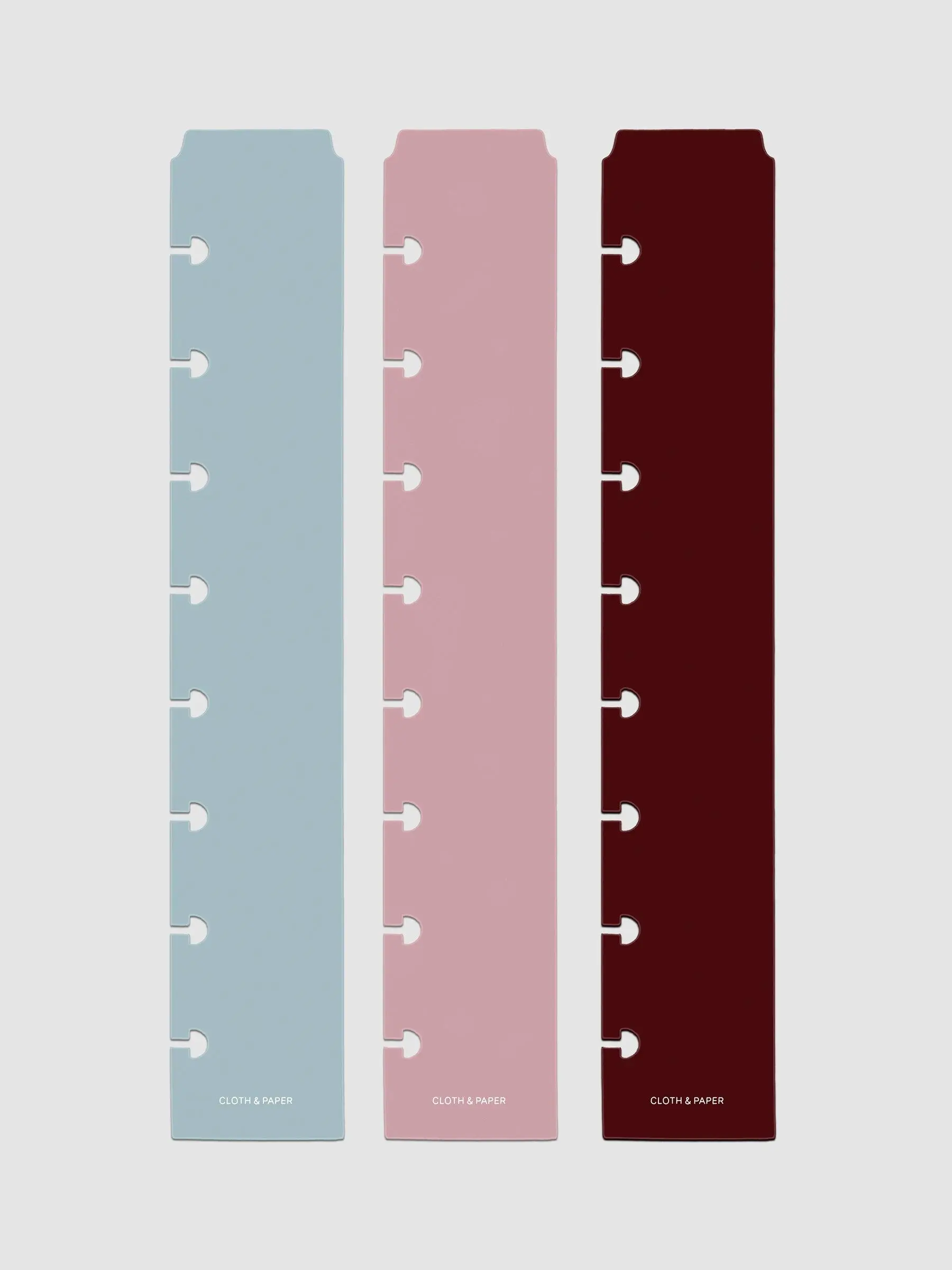 Narrow Page Marker Set for Discbound, 6-Ring, and Spiral Notebooks