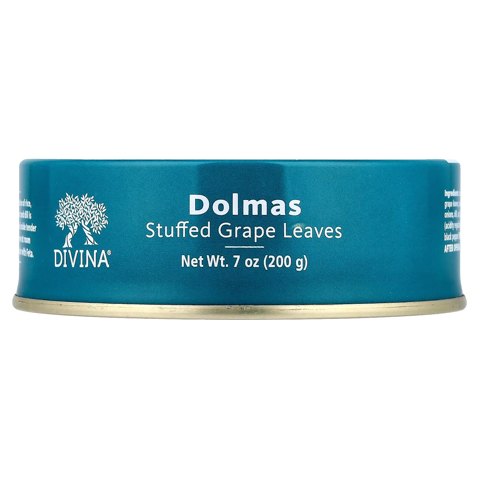 Divina Dolmas, Stuffed Grape Leaves, 7 oz (200 g)