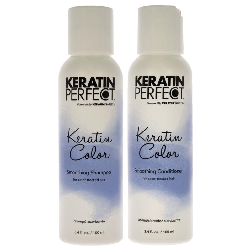 Keratin Color Duo by Keratin Perfect for Unisex - 2 x 3.4 oz Shampoo, Conditioner