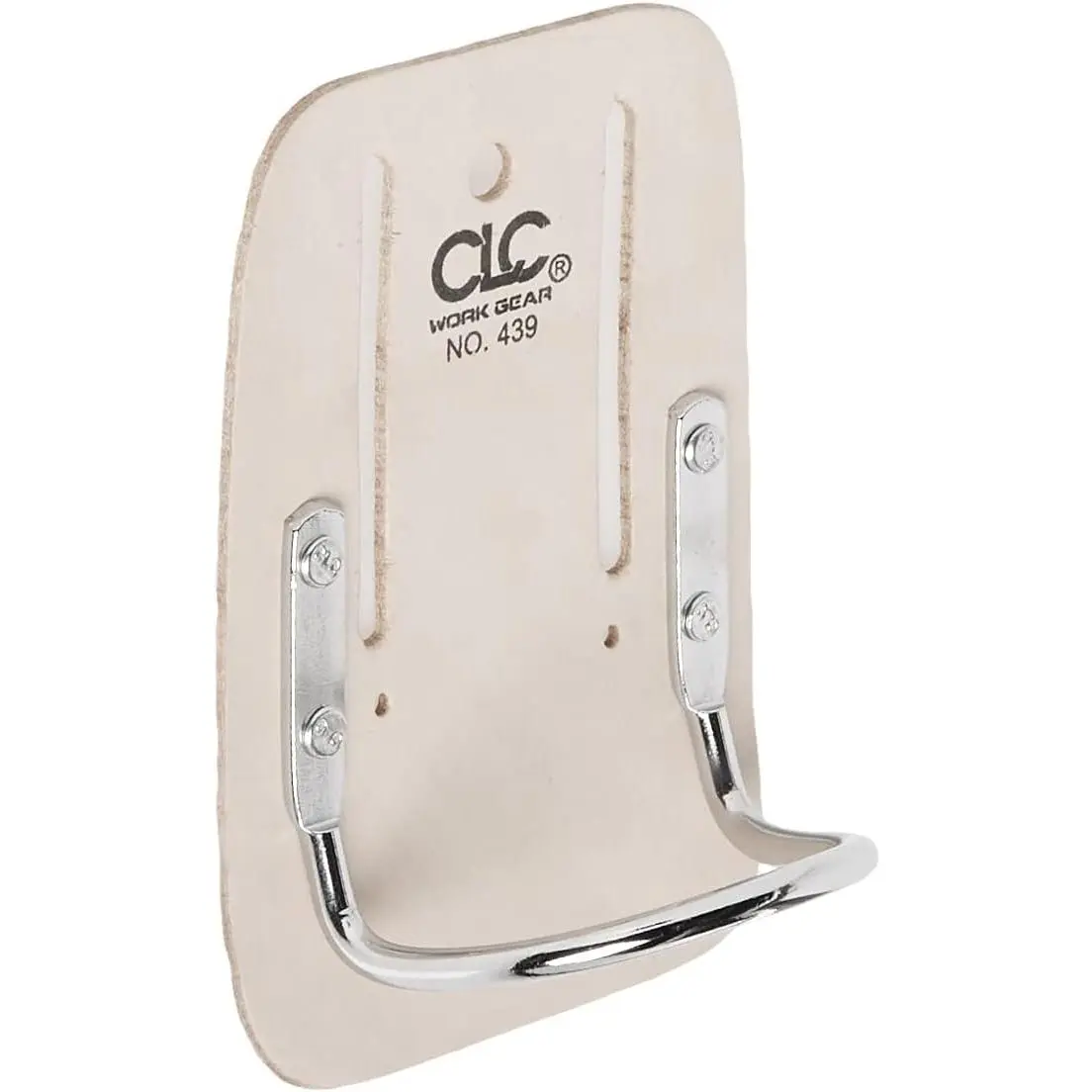 Heavy-Duty Steel Loop Hammer Holder, Cradle Design, Reduces Hammer Movement, Fits Belts Up to 2.75 Inches Wide, Compatible with Tool Bags, Fits Belts Up To Two And Three Quarter Inches Wide
