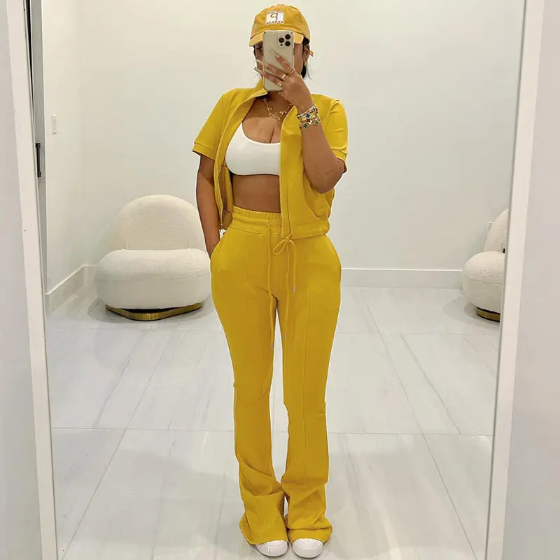 Bootcut Pants Suit for Women