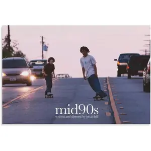 Ravcdes Mid90s 90s Vintage Movie Poster Room Aesthetics HD Modern Decorative For Teens Bedroom Canvas Poster Wall Art Decor Print Picture Paintings for Living Room Bedroom Decoration