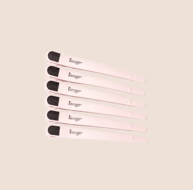 L'ANGE HAIR - Durable Rubberized Hair Clips for Women - 6-Pack Narrow-Tip Sectioning Clips with Easy-Grip Handles, Dehairstyling & Professional Parting Accessories, Durable Hair Clips, Accessories For Women