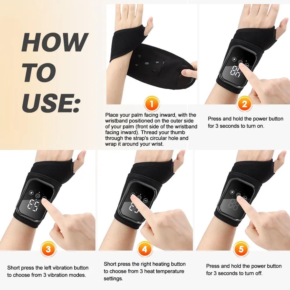 Hand relief device, alleviates carpal tunnel syndrome, arthritis, and gamer wrist pain — rechargeable and portable — designed for office workers, seniors, and eSports players; Father’s Day gift Hand relief device, alleviates carpal tunnel syndrome, arthritis, and gamer wrist pain — rechargeable and portable — designed for office workers, seniors, and eSports players; Father’s Day gift